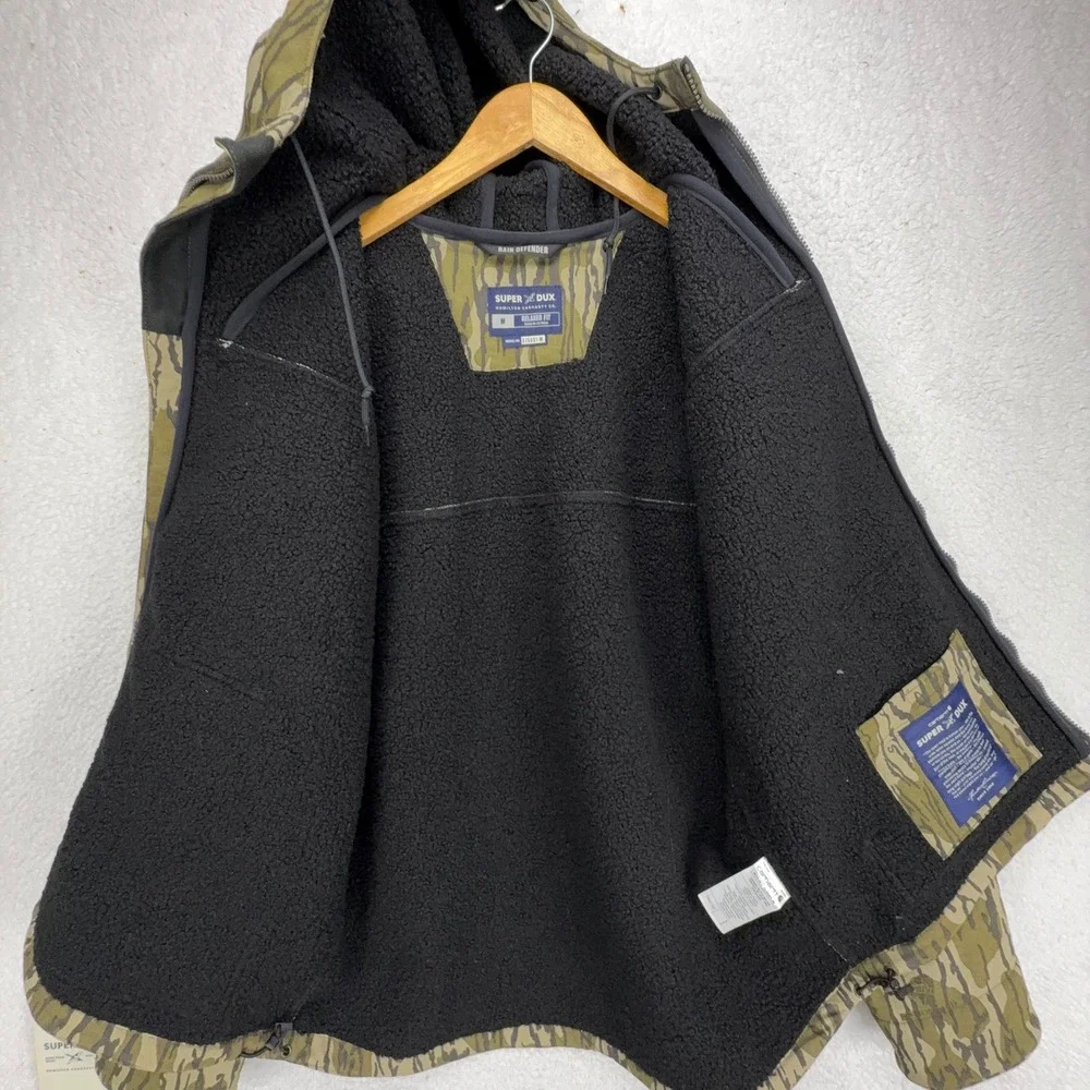 Carhartt Super Dux Rain Defender Jacket Mossy Oak Camo Mens Medium NWT